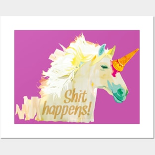 Shit happens! Posters and Art